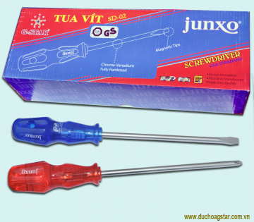 TUỐC NƠ VÍT TRÒN 1 ĐẦU DẸP - HIỆU JUNXO 